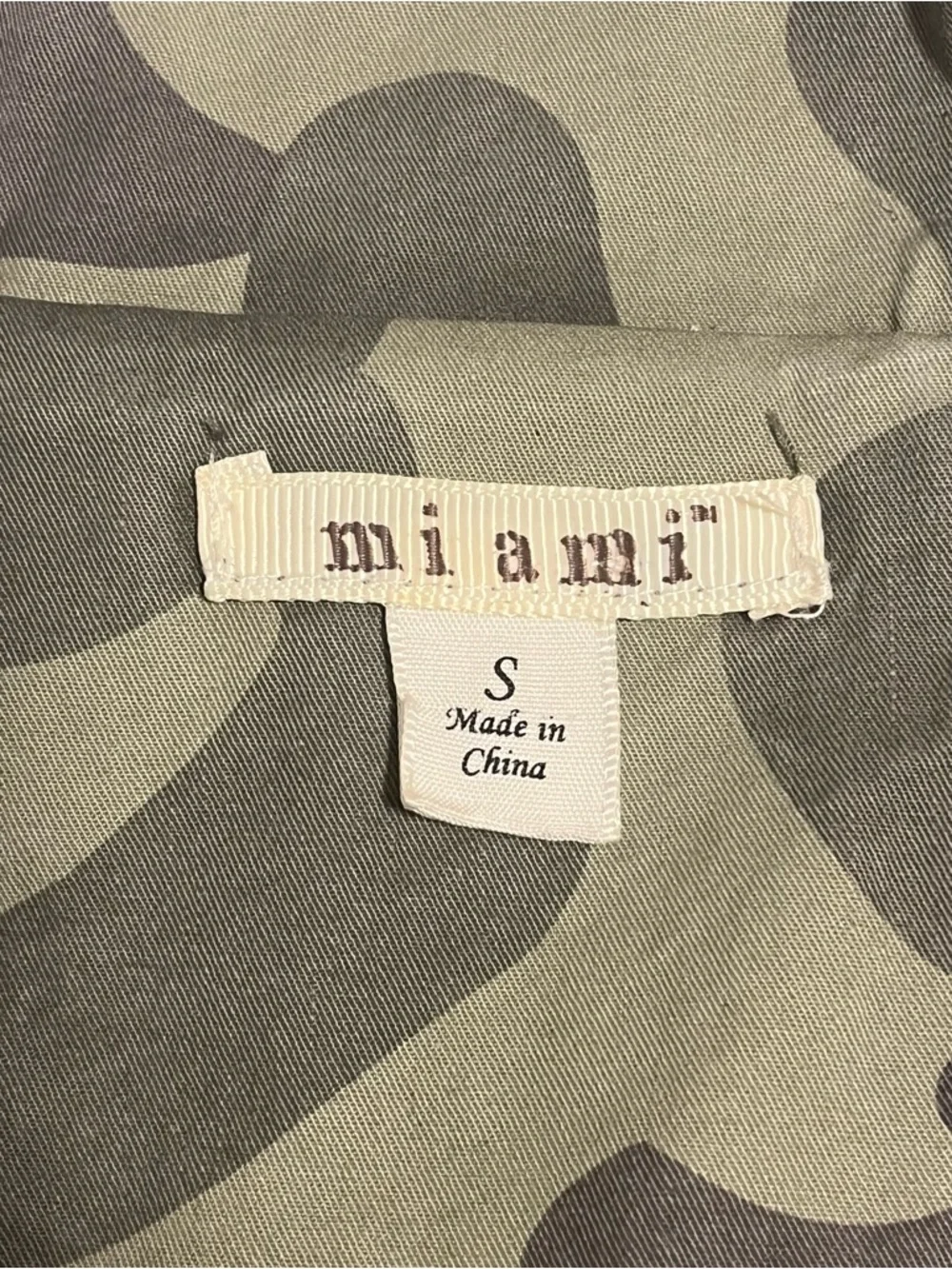 Mi Ami Cammo Pattern Military Style Casual Lightweight Jacket, Sz S, Women’s - Picture 6 of 8